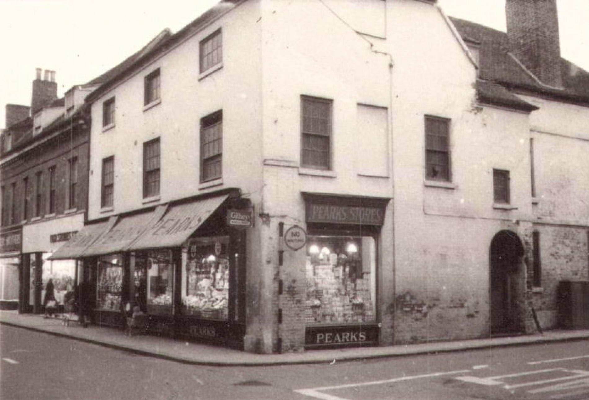 Pearks Store on the corner of Bird Street and Sandford Street